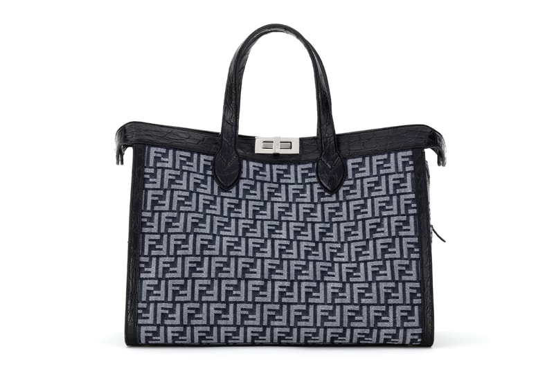 FENDI Releases Latest Version of the Peekaboo ISeeU XCross accessories bag kim jones silvia venturini italian menswear ss23 spring/summer 2023