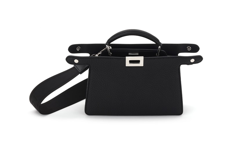 FENDI Releases Latest Version of the Peekaboo ISeeU XCross accessories bag kim jones silvia venturini italian menswear ss23 spring/summer 2023