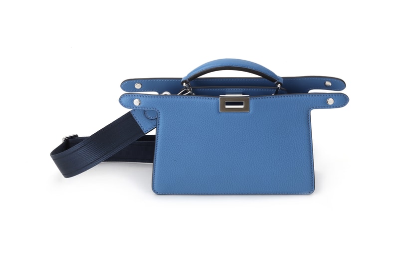 FENDI Releases Latest Version of the Peekaboo ISeeU XCross accessories bag kim jones silvia venturini italian menswear ss23 spring/summer 2023