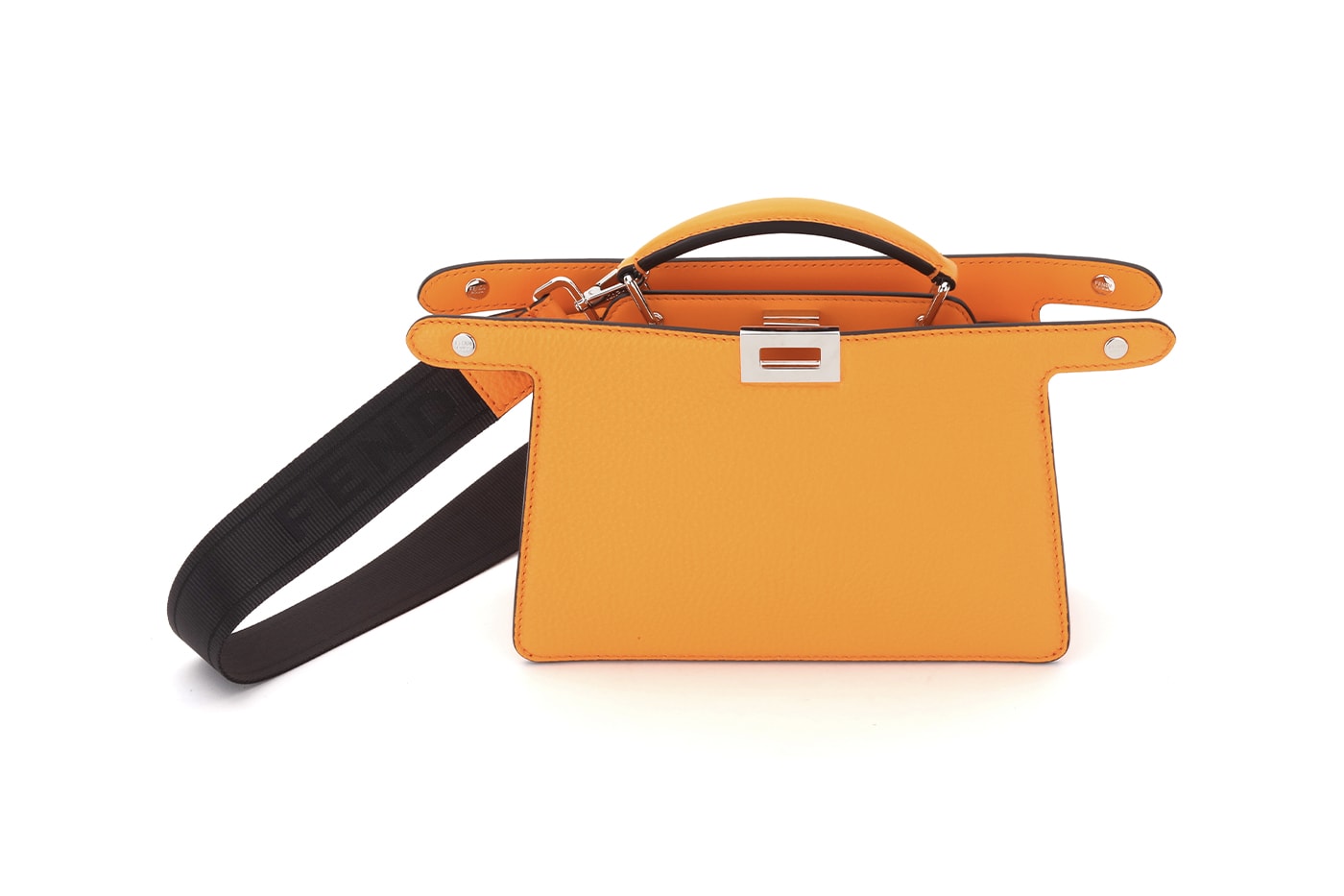 FENDI Releases Latest Version of the Peekaboo ISeeU XCross accessories bag kim jones silvia venturini italian menswear ss23 spring/summer 2023
