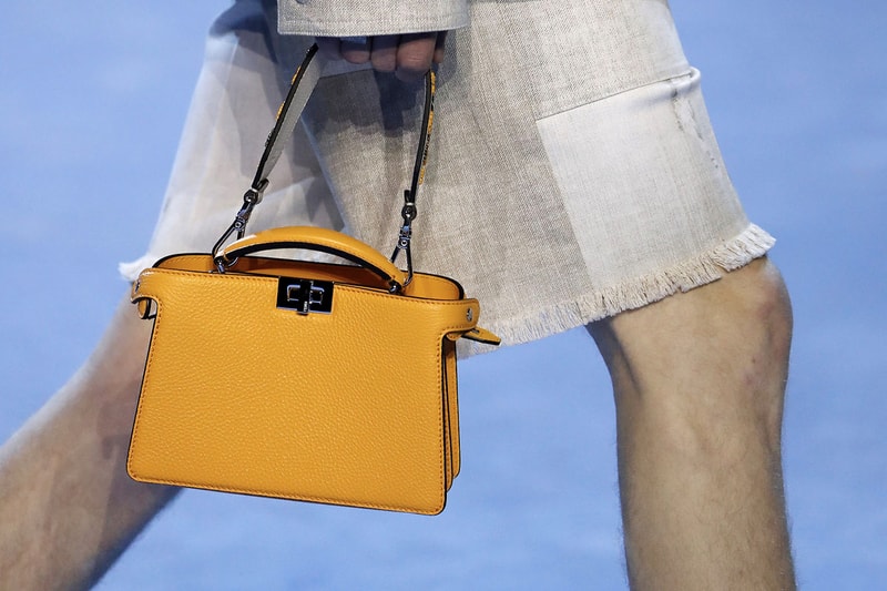 FENDI Releases Latest Version of the Peekaboo ISeeU XCross accessories bag kim jones silvia venturini italian menswear ss23 spring/summer 2023
