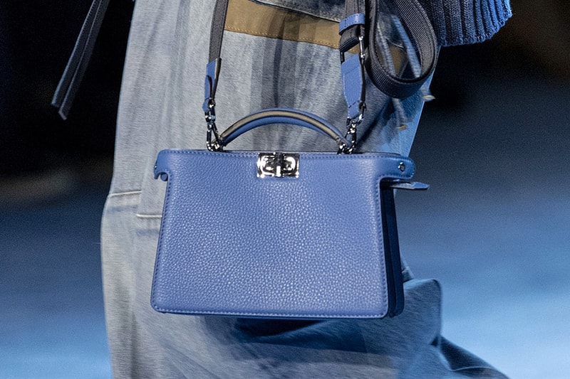 FENDI Releases Latest Version of the Peekaboo ISeeU XCross accessories bag kim jones silvia venturini italian menswear ss23 spring/summer 2023