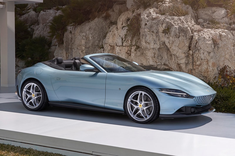 Ferrari Roma Spider Convertible Italian GT Super Car Power Speed Performance First Look Revealed Price Date Drive