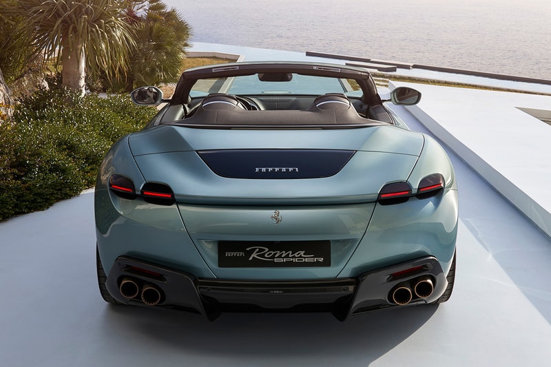 Ferrari Roma Spider Convertible Italian GT Super Car Power Speed Performance First Look Revealed Price Date Drive
