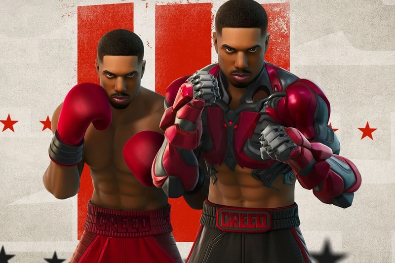 fortnite creed iii skins adonis creed bionic arms cyborg gaming game movie film michael b jordan anime