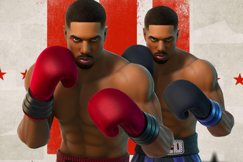 fortnite creed iii skins adonis creed bionic arms cyborg gaming game movie film michael b jordan anime