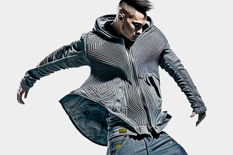 G-Star RAW Releases AI-Designed Futuristic Denim Collection