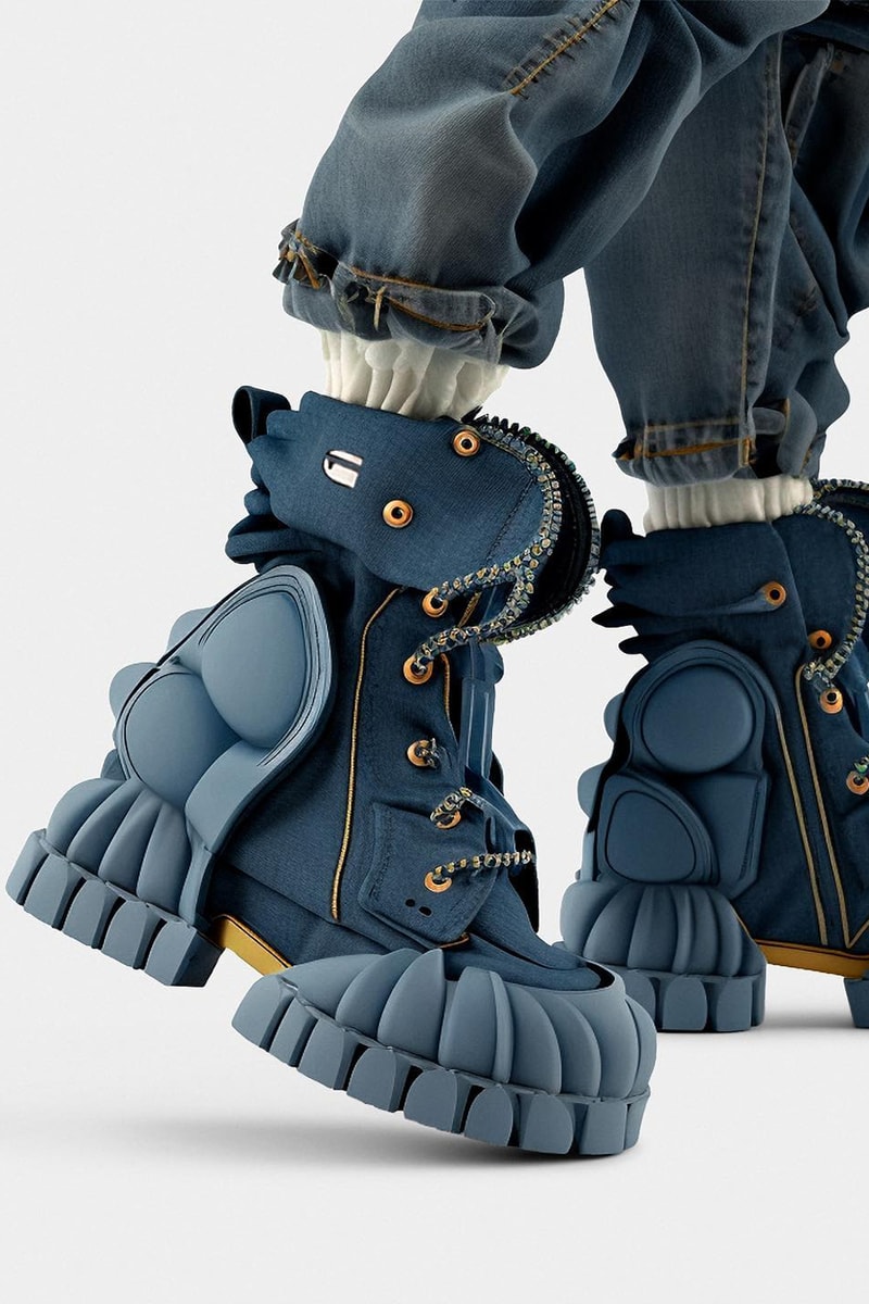 G-Star Raw Releases AI-Designed Denim Collection futuristic midjourney cape liek design technology superhero fight 