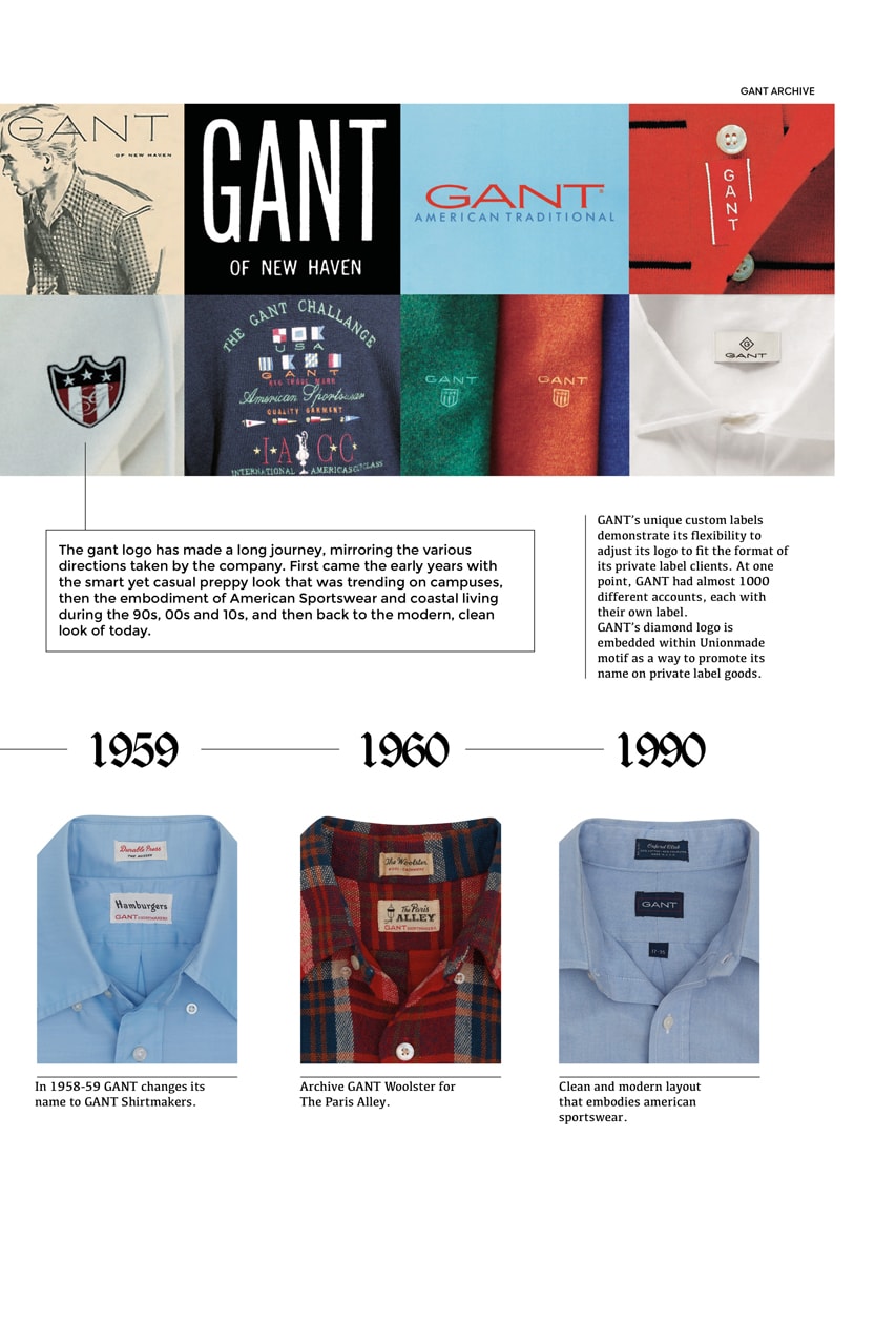 GANT Archive Exhibition London Sportswear Americana DIJONSS Christopher Bastin Samutaro