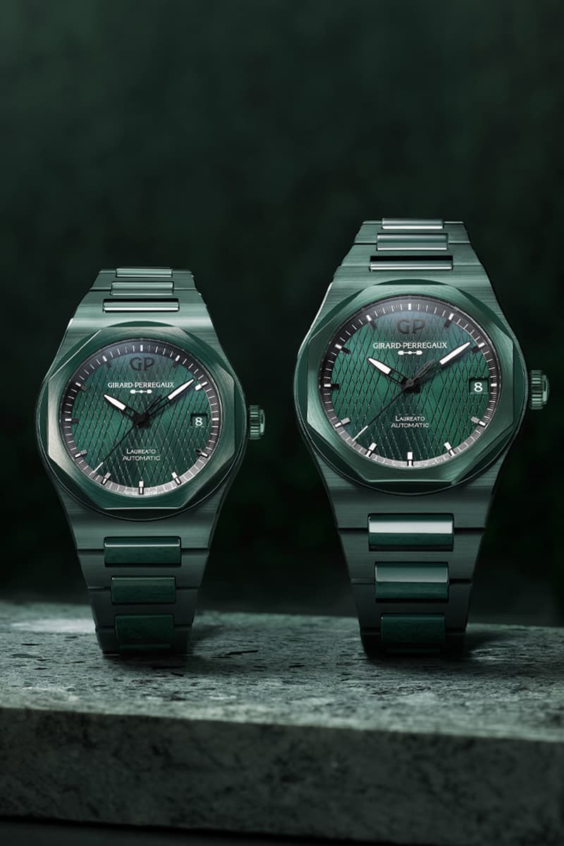 Girard-Perregaux Laureato Green Ceramic Aston Martin Release Info