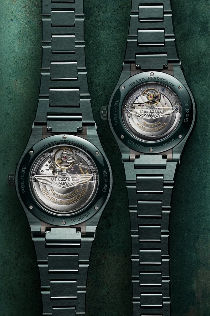 Girard-Perregaux Laureato Green Ceramic Aston Martin Release Info