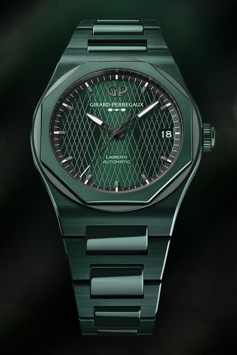 Girard-Perregaux Laureato Green Ceramic Aston Martin Release Info