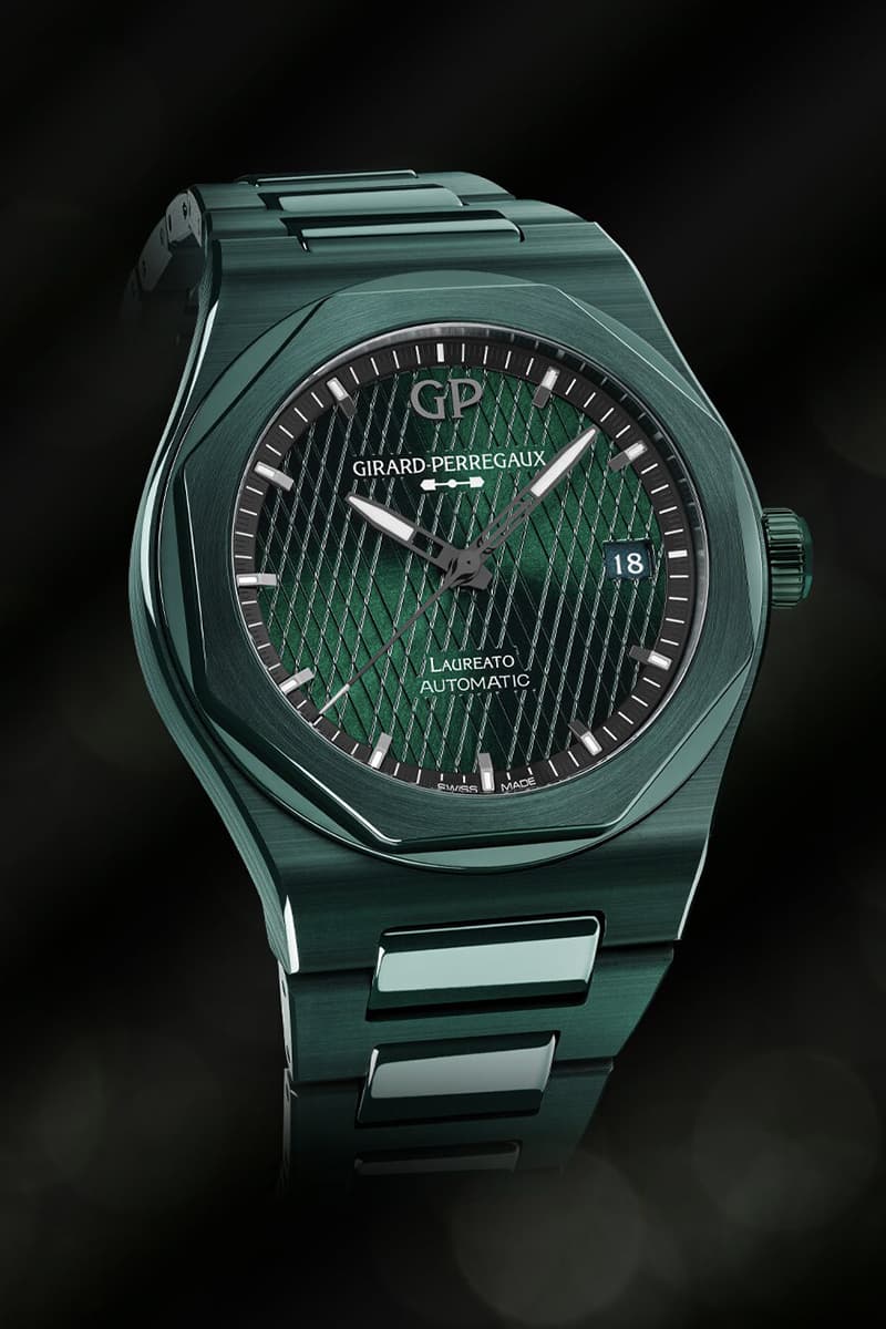 Girard-Perregaux Laureato Green Ceramic Aston Martin Release Info