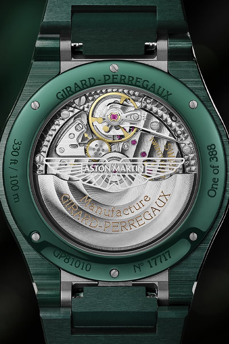 Girard-Perregaux Laureato Green Ceramic Aston Martin Release Info