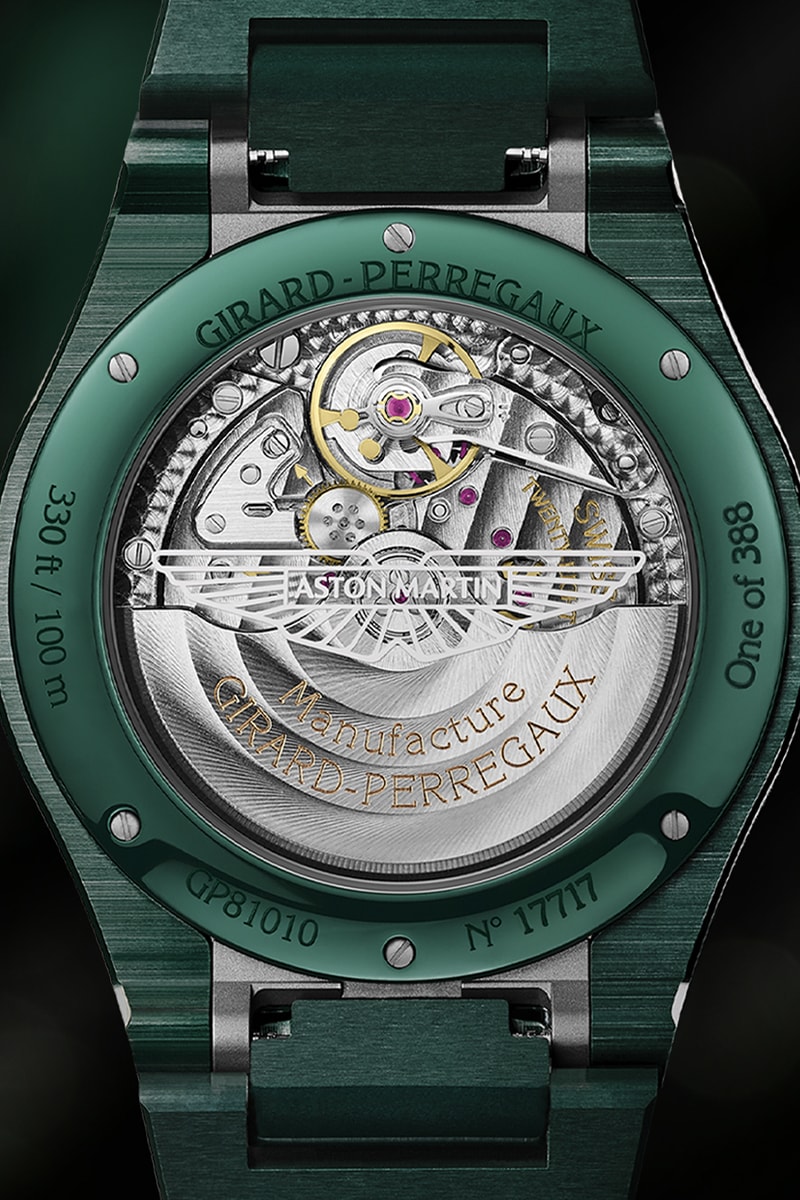 Girard-Perregaux Laureato Green Ceramic Aston Martin Release Info
