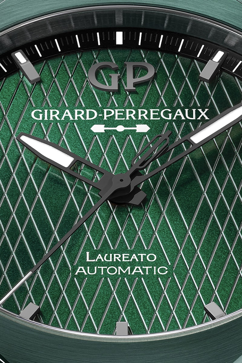 Girard-Perregaux Laureato Зеленая керамика Aston Martin Информация о выпуске