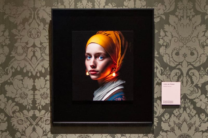 Girl with AI Earrings?