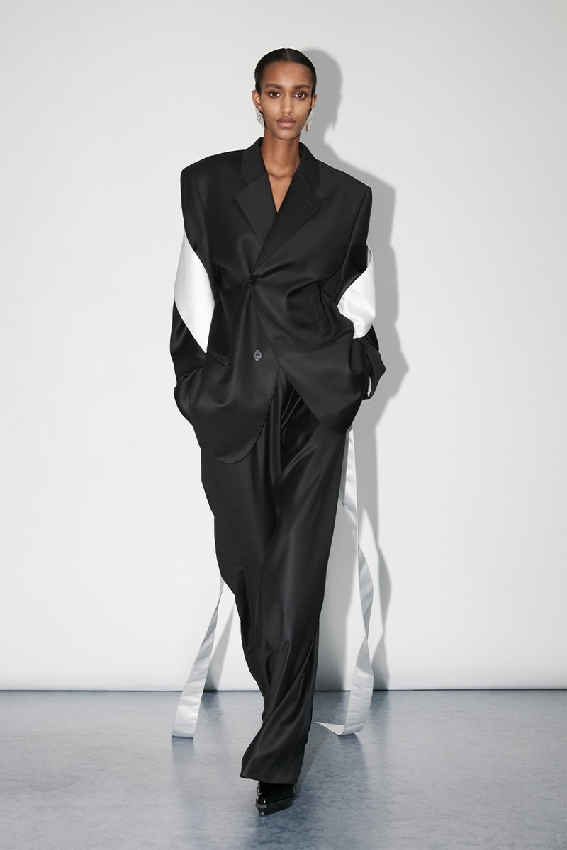 GmbH FW23 Embracest the Truest Elements of Fashion classic suiting blazers oversized little black dress