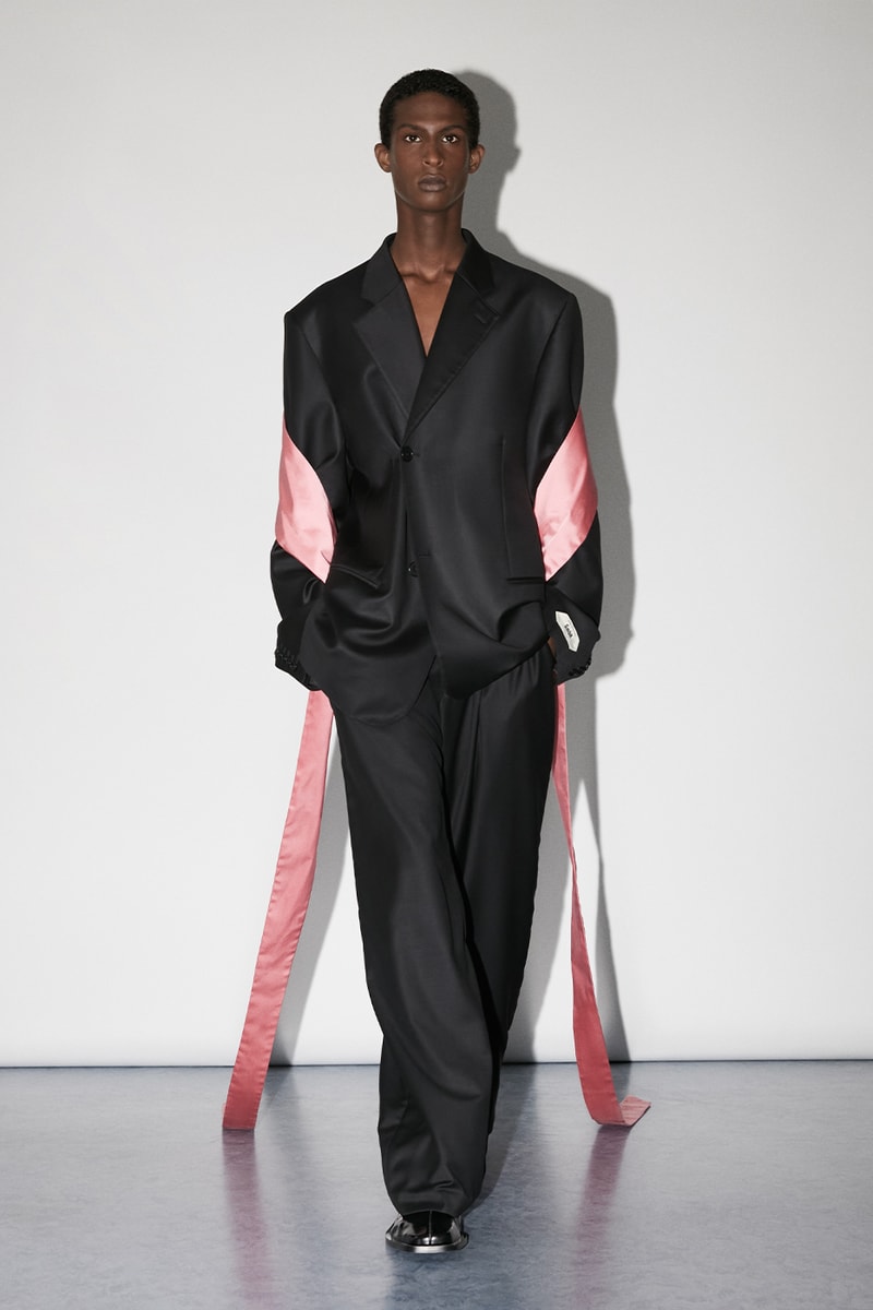 GmbH FW23 Embracest the Truest Elements of Fashion classic suiting blazers oversized little black dress