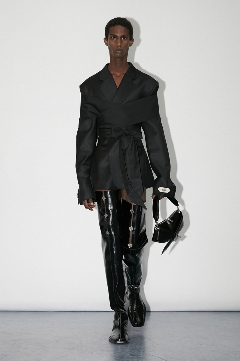 GmbH FW23 Embracest the Truest Elements of Fashion classic suiting blazers oversized little black dress