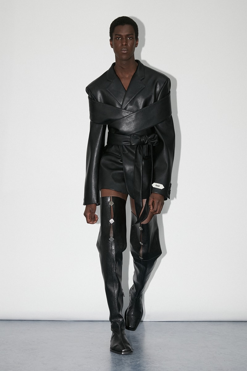 GmbH FW23 Embracest the Truest Elements of Fashion classic suiting blazers oversized little black dress