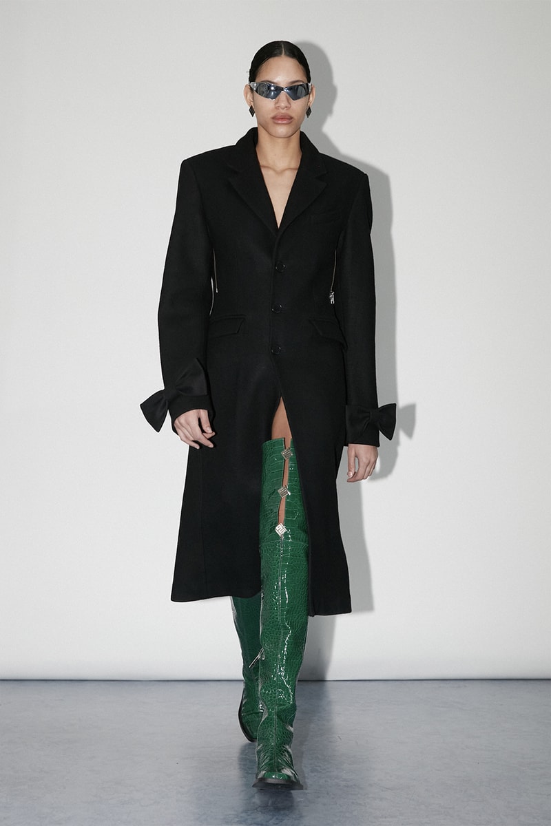 GmbH FW23 Embracest the Truest Elements of Fashion classic suiting blazers oversized little black dress