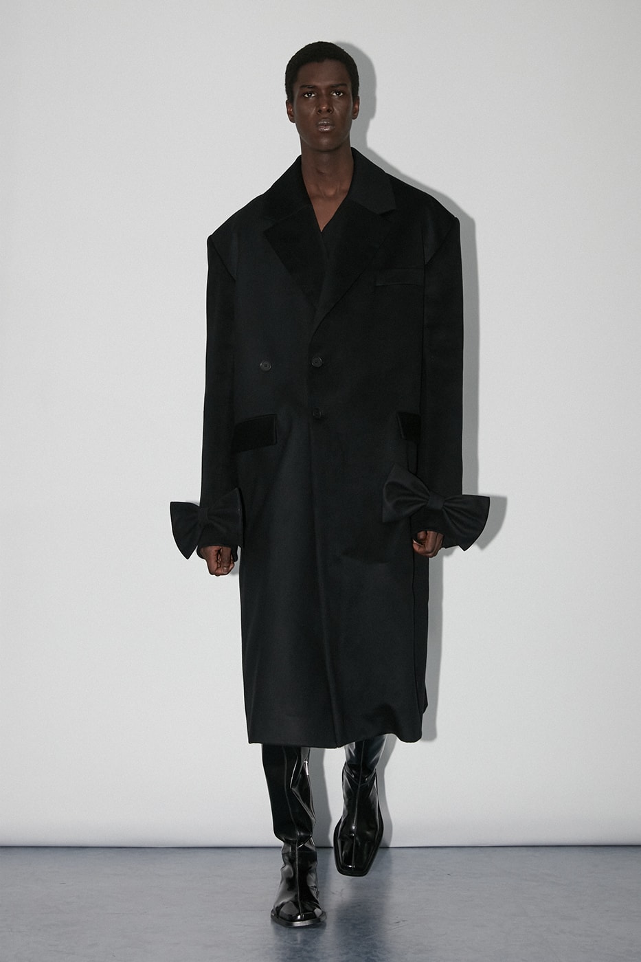 GmbH FW23 Embracest the Truest Elements of Fashion classic suiting blazers oversized little black dress