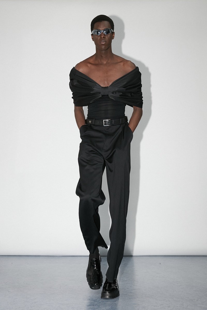 GmbH FW23 Embracest the Truest Elements of Fashion classic suiting blazers oversized little black dress