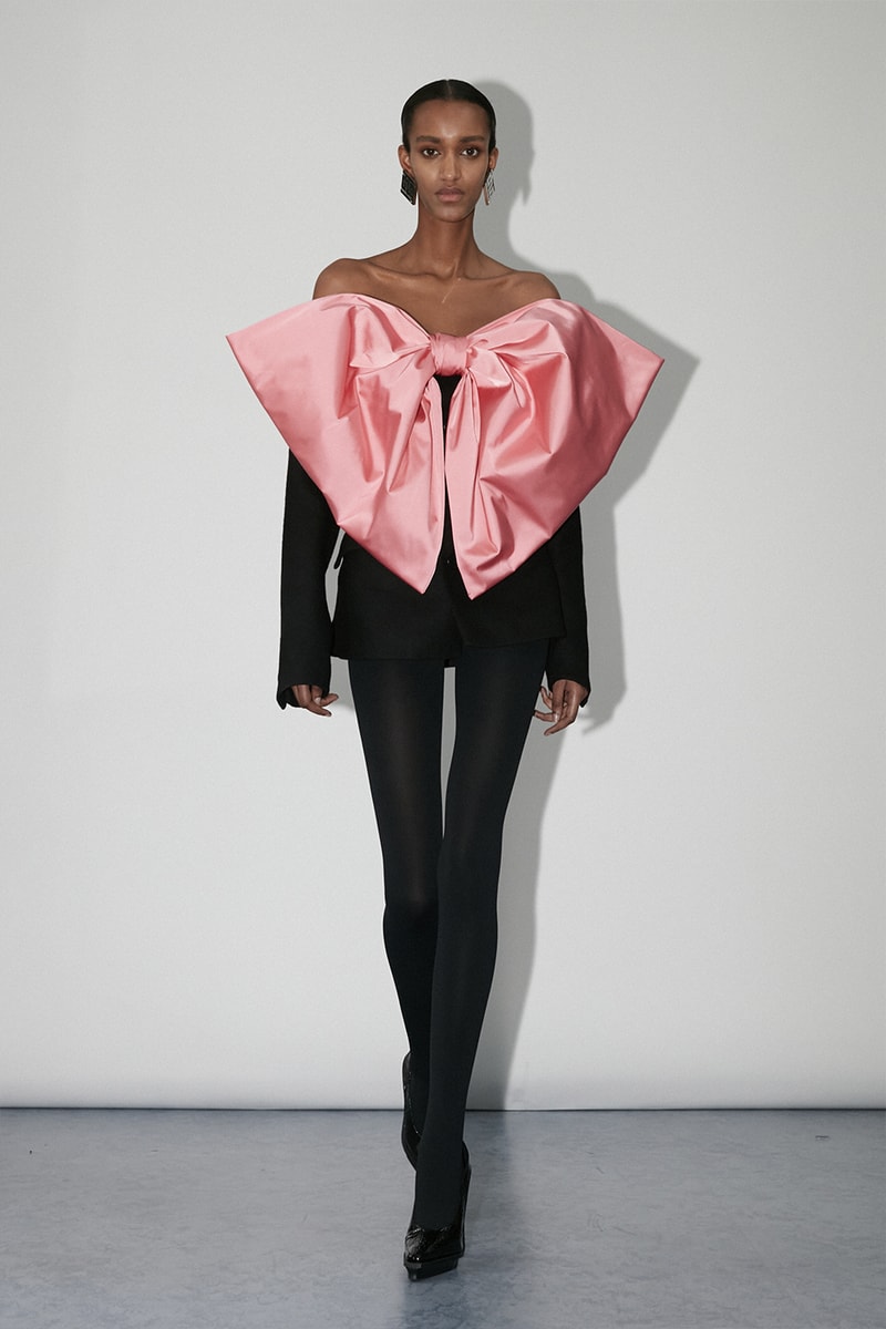 GmbH FW23 Embracest the Truest Elements of Fashion classic suiting blazers oversized little black dress