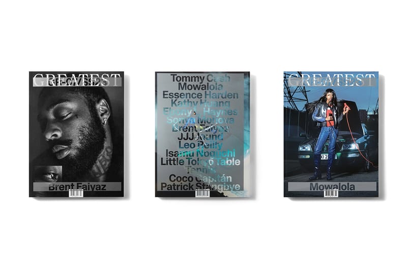Brent Faiyaz and Mowalola are the Cover Stars of GOAT's 'GREATEST' Magazine "Issue 07"