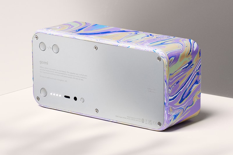 Gomi Transforms Plastic Waste Into Bluetooth Speakers