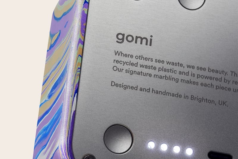 Gomi Transforms Plastic Waste Into Bluetooth Speakers