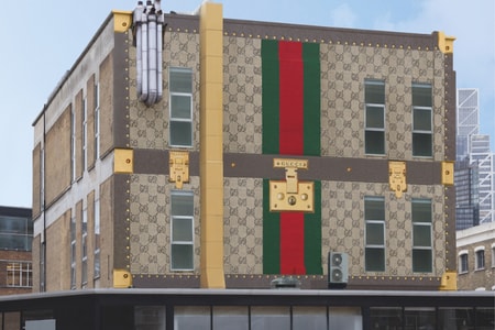 Gucci Takes Its Monogram Trunks to London's Brick Lane for Valigeria Campaign