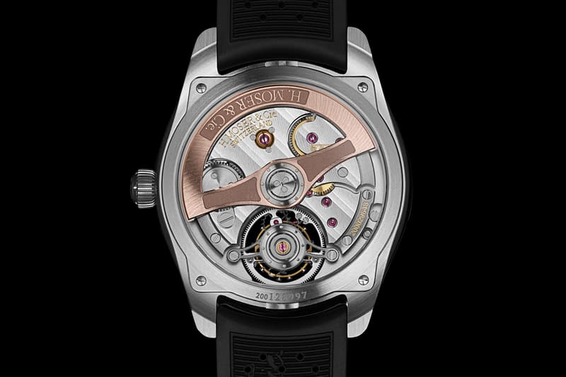 H. Moser & Cie. Pioneer Centre Seconds  Pioneer Tourbillon Arctic Blue 40mm Case Size Release Info