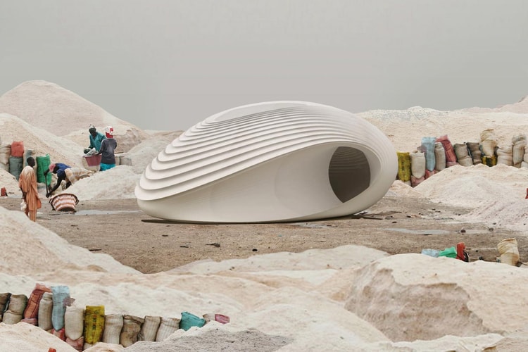 Hassell Studio Introduces a 3D-Printed Public Pavillion