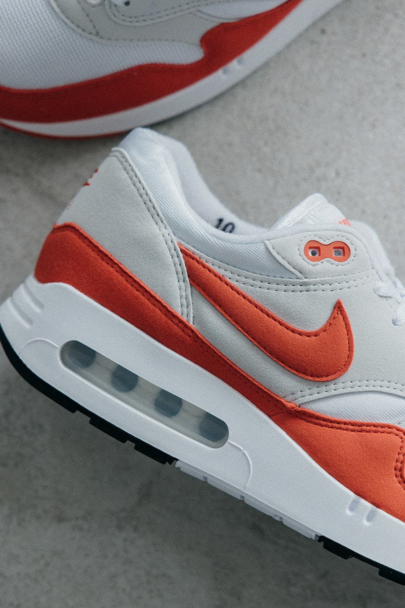 Nike Women's Air Max 1 '86 OG W Sneakers in White/University Red, Size UK 3 | End Clothing