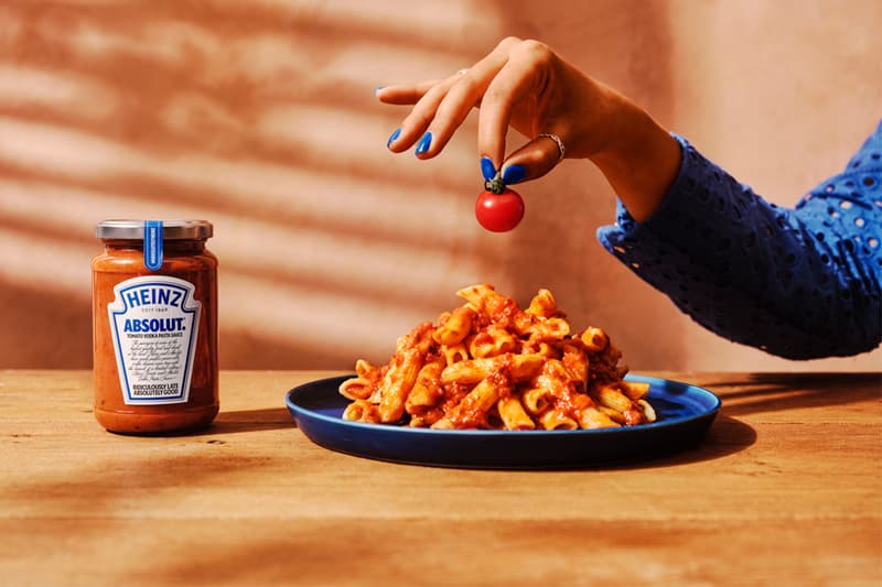 Heinz Absolut Vodka Vodka Pasta Sauce Collaboration Gigi Hadid food condiment Waitrose uk