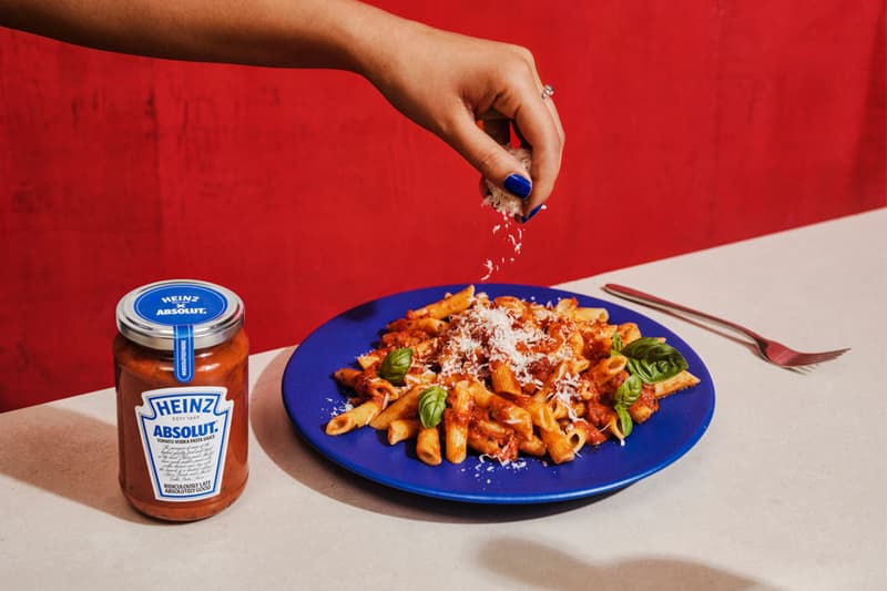 Heinz Absolut Vodka Vodka Pasta Sauce Collaboration Gigi Hadid food condiment Waitrose uk