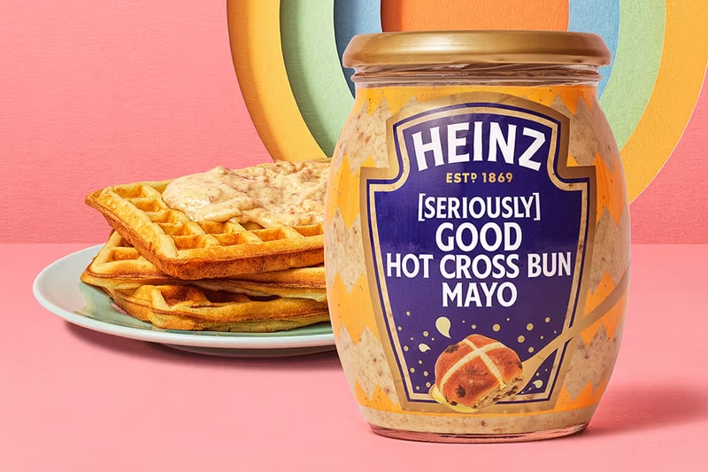Heinz Good Hot Cross Bun Mayo Release Information details date easter mayonnaise condiment chocolate cinnamon