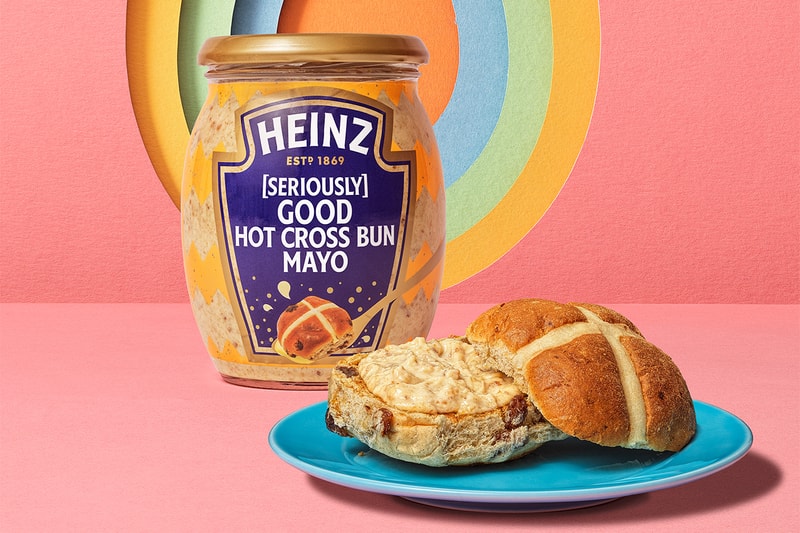 Heinz Good Hot Cross Bun Mayo Release Information details date easter mayonnaise condiment chocolate cinnamon