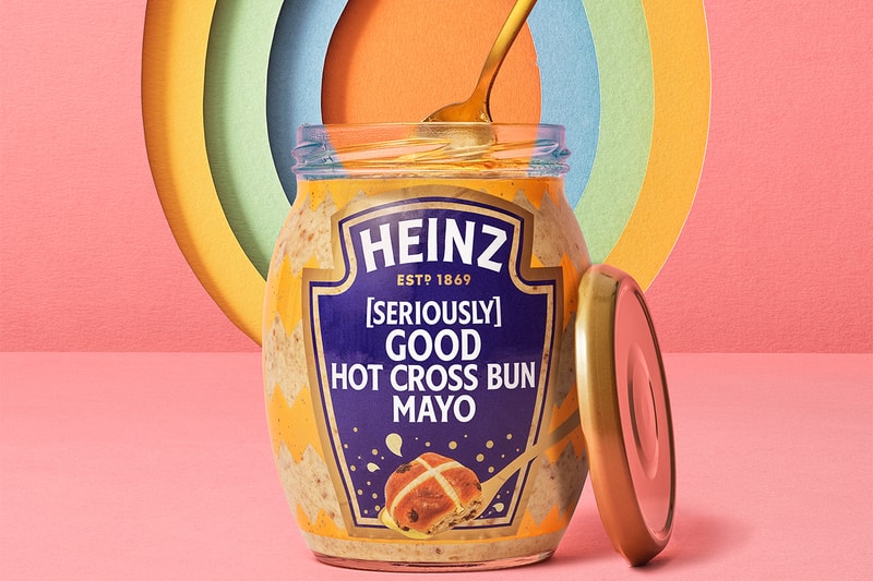 Heinz Good Hot Cross Bun Mayo Release Information details date easter mayonnaise condiment chocolate cinnamon