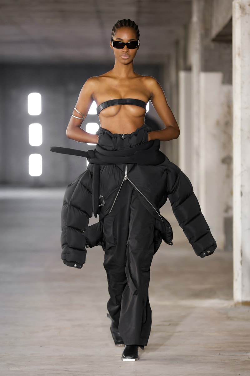 HELIOT EMIL Fall Winter 2023 Connected Forms Julius Victor Juul Danish Brand Paris Fashion Week FW23 Runway Show Collection Fire Model