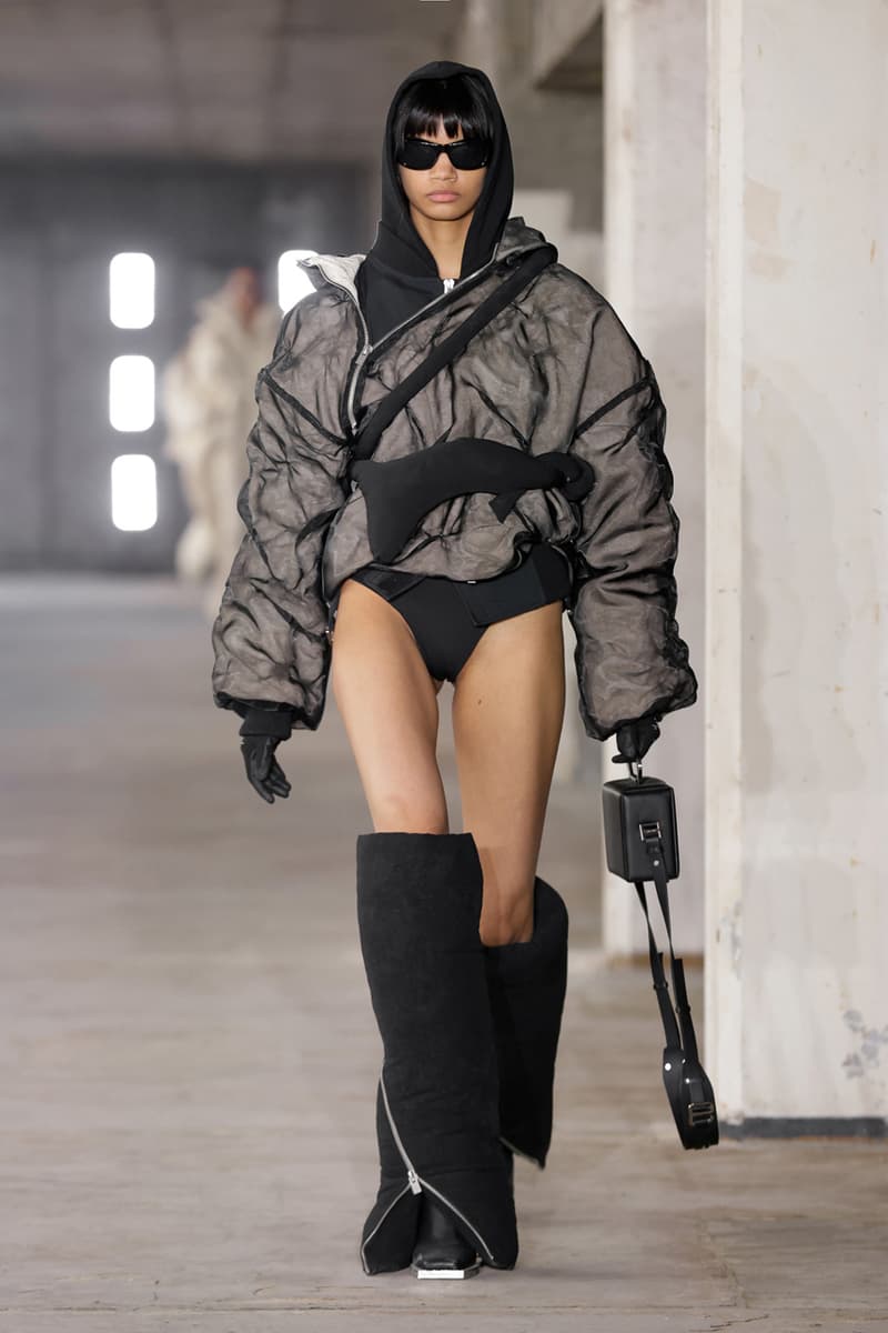 HELIOT EMIL Fall Winter 2023 Connected Forms Julius Victor Juul Danish Brand Paris Fashion Week FW23 Runway Show Collection Fire Model