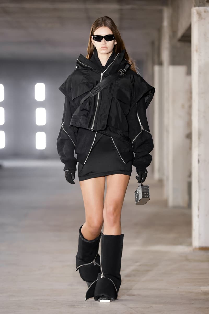 HELIOT EMIL Fall Winter 2023 Connected Forms Julius Victor Juul Danish Brand Paris Fashion Week FW23 Runway Show Collection Fire Model