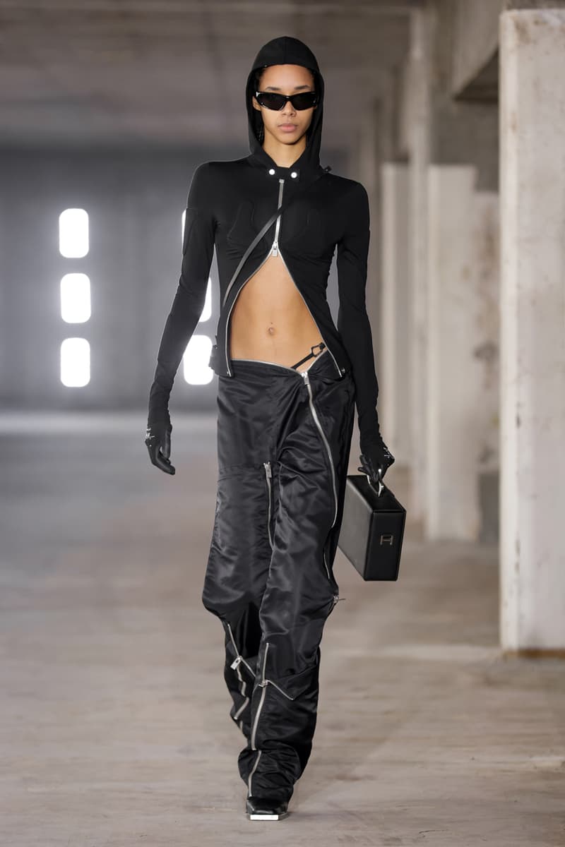 HELIOT EMIL Fall Winter 2023 Connected Forms Julius Victor Juul Danish Brand Paris Fashion Week FW23 Runway Show Collection Fire Model