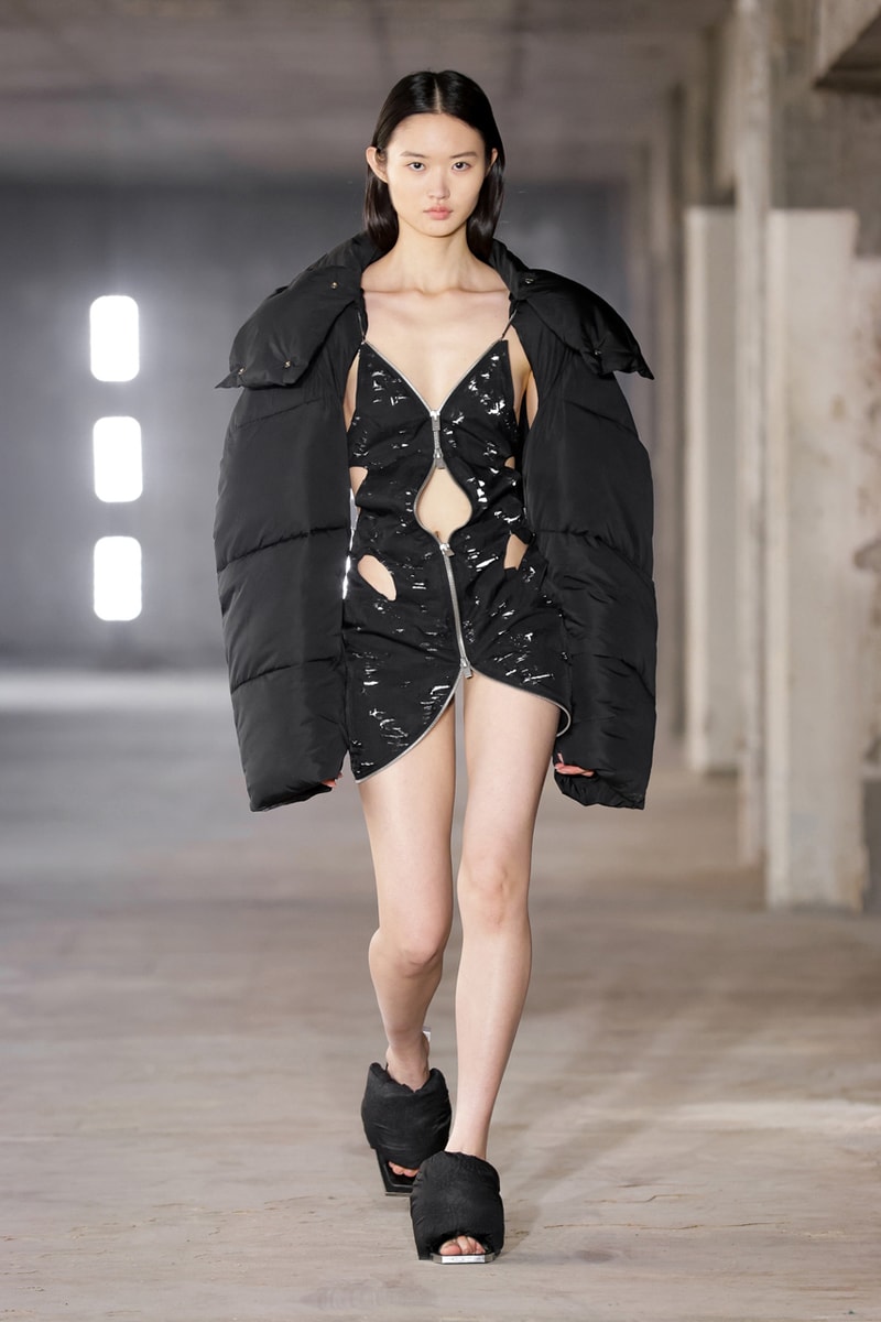 HELIOT EMIL Fall Winter 2023 Connected Forms Julius Victor Juul Danish Brand Paris Fashion Week FW23 Runway Show Collection Fire Model
