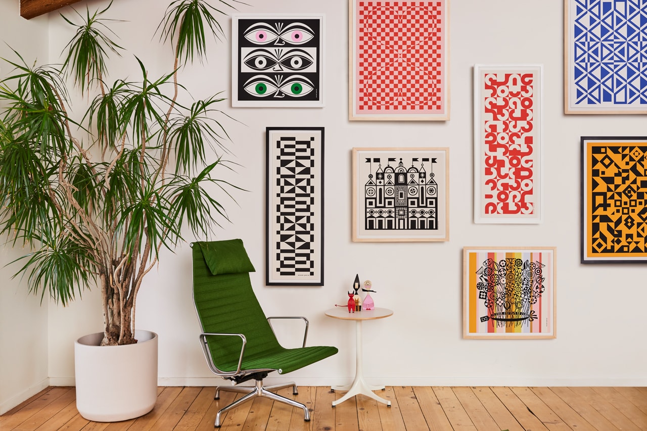 herman miller alexander girard prints bouquet palace double heart eyes official release date info photos price store list buying guide