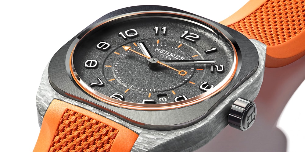 hermes green watch