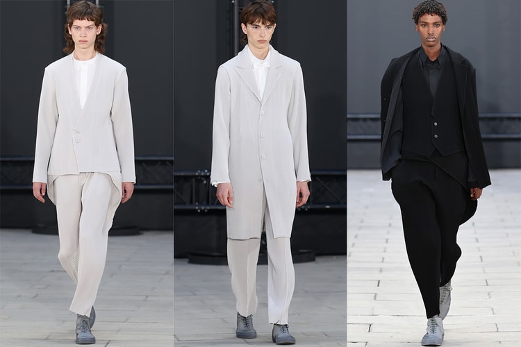 HOMME PLISSÉ ISSEY MIYAKE Gets Formal With SS23 "TUXEDO PLEATS" Series