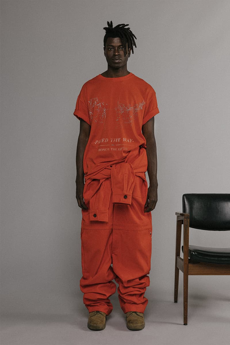 Honor the Gift SS23 Redefines Workwear of African American Culture black labor imprint graphics russell westbrook basketball nba
